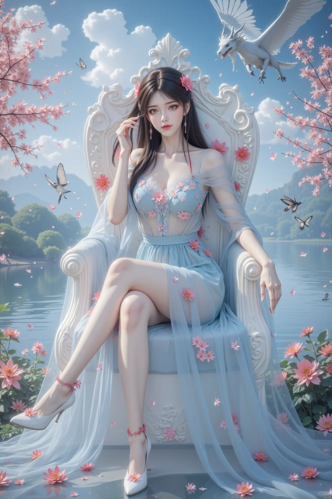 这一幕美到我的眼泪都要流下来了。🌸