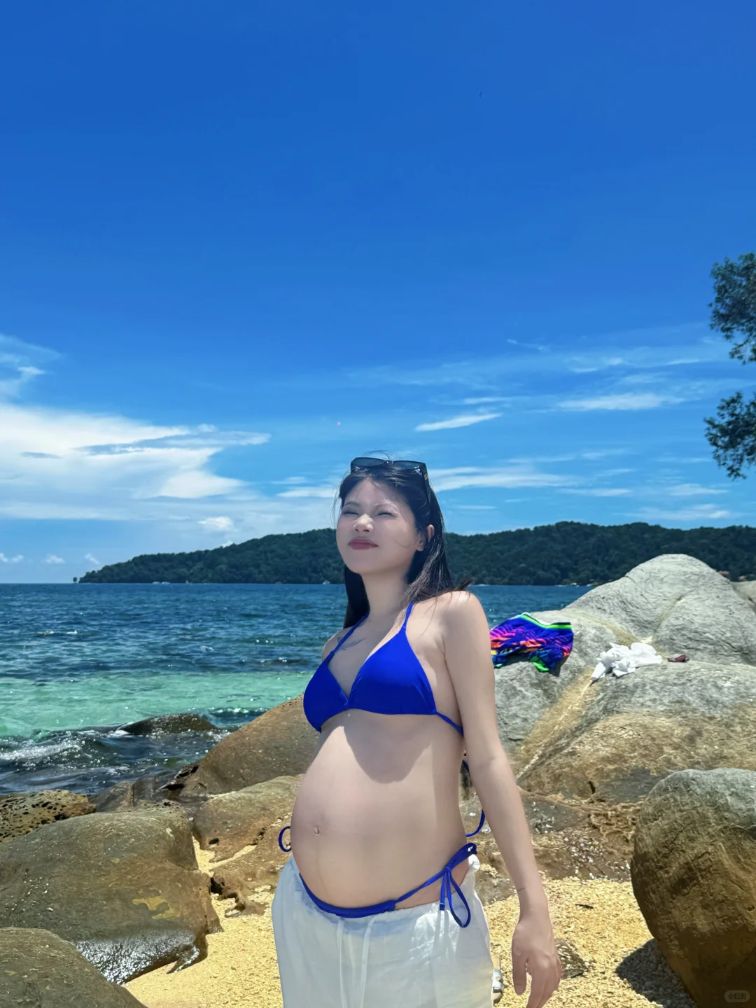 谁说的怀孕不能穿比基尼👙？