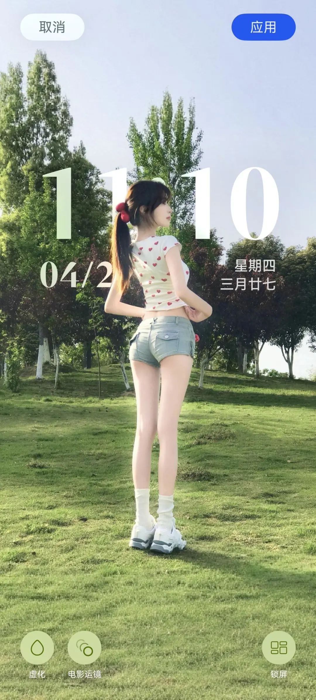 鸿蒙Next5.0景深壁纸！太绝了吧