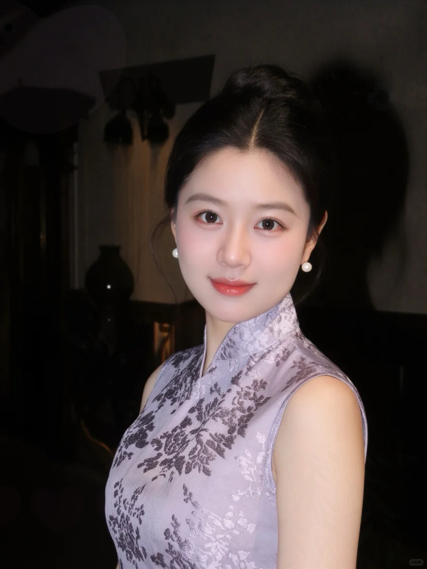 好喜欢这种干干净净的淡颜系“东方美”