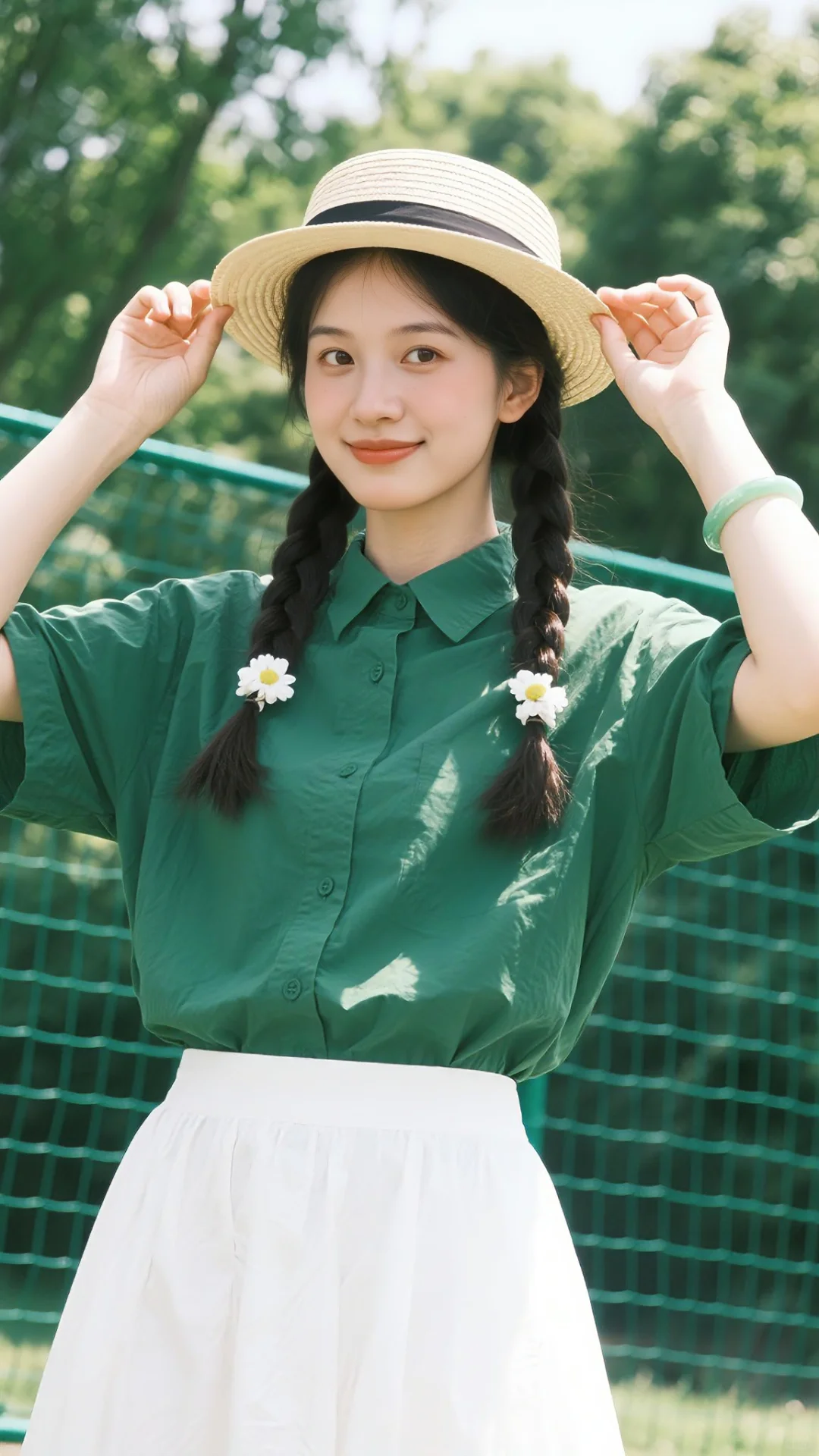 小清新美女素材