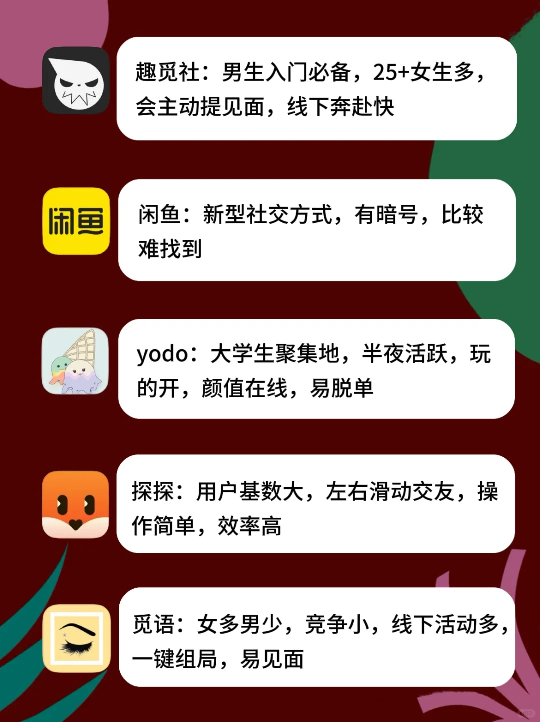 浅谈社交圈使用感受……