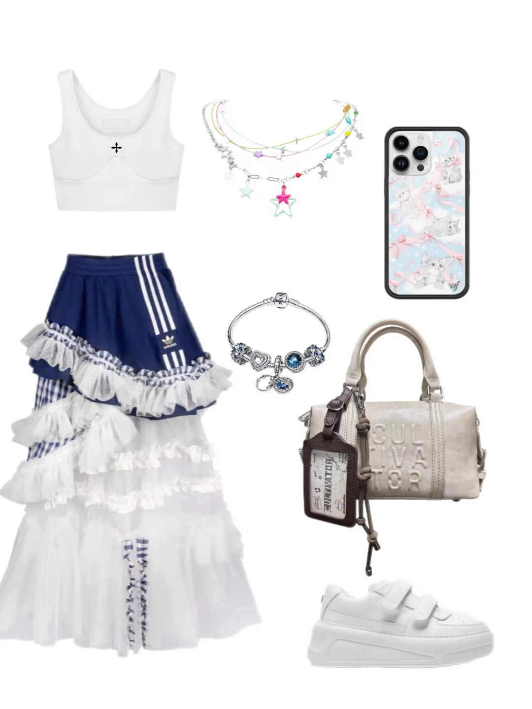 ootd｜甜辣风穿搭～🩵💙