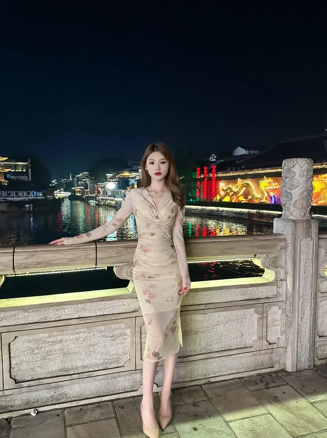 旗袍确实好看 嘻嘻😜