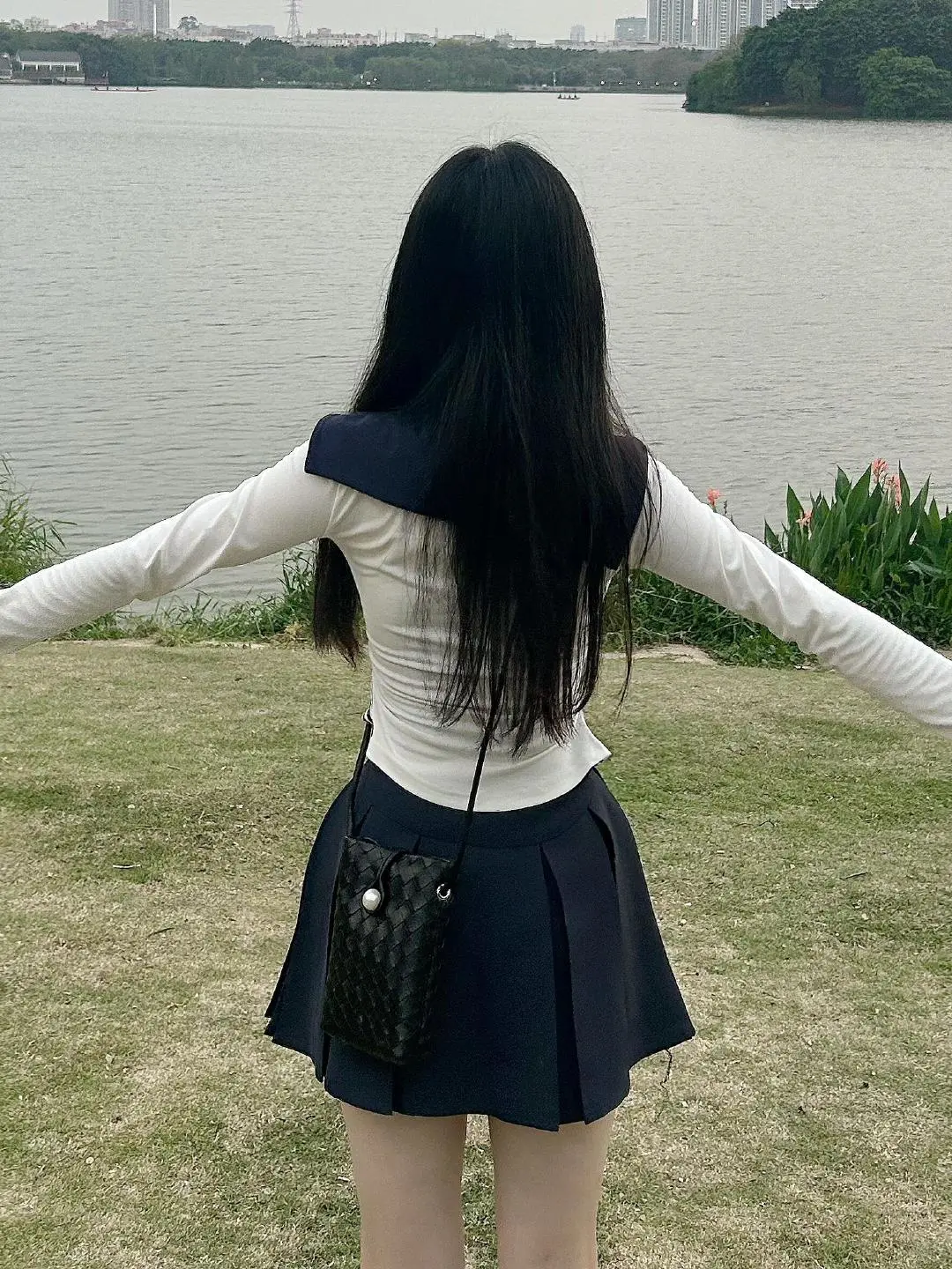 拍到了自己理想的jk制服照！