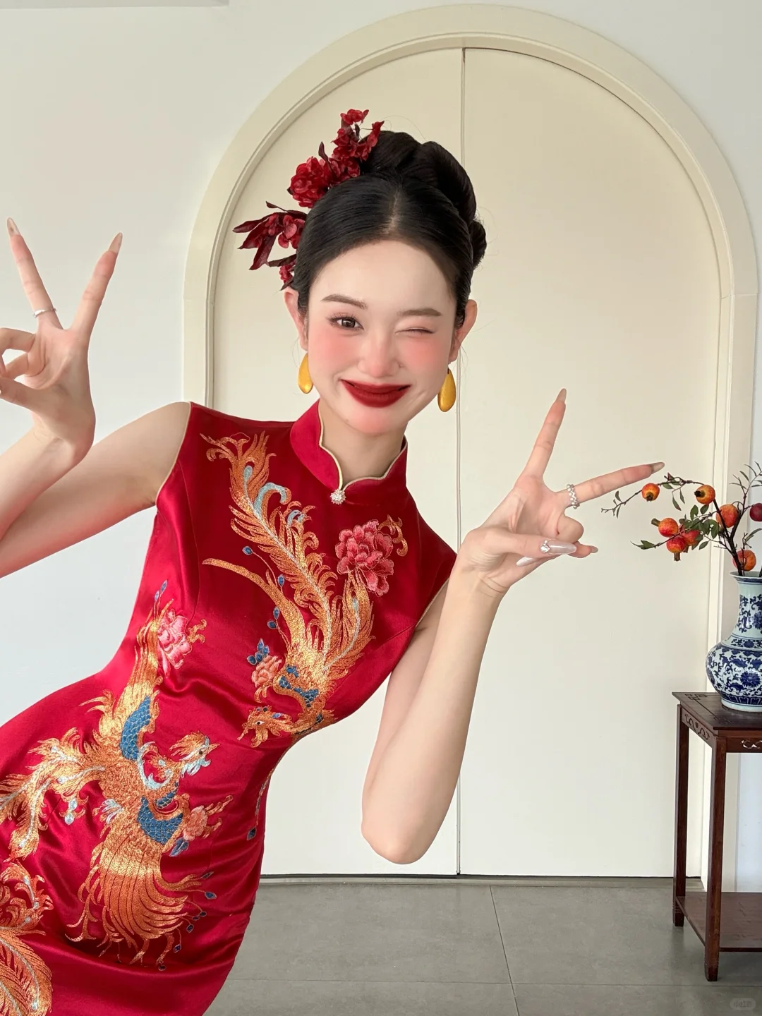 🪭 •͈ᴗ⁃͈ 🪭 我的订婚旗袍ᐝ