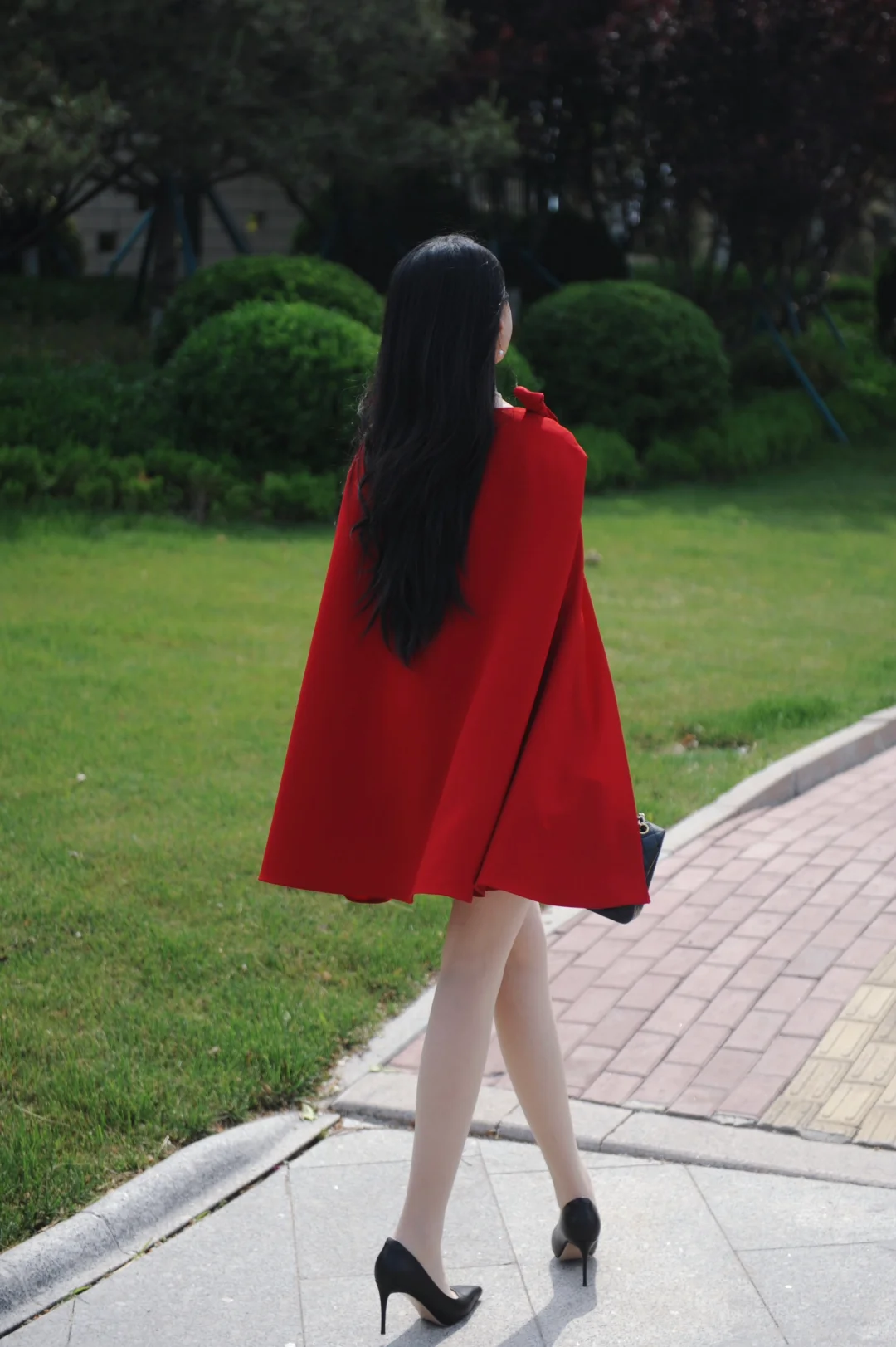 挑战100天丝袜穿搭（81）｜丝袜的尽头是肉丝💛