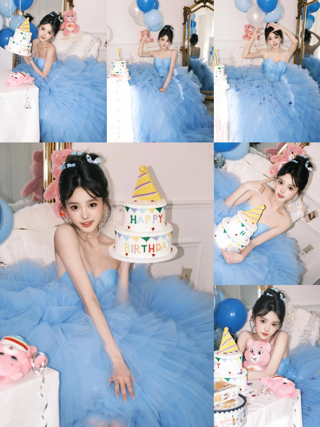 九组甜甜的公主生日写真分享
