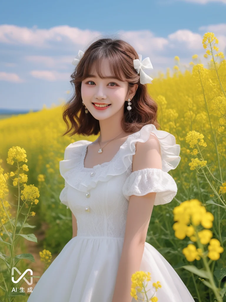 AI女生AI田园风写真🍀