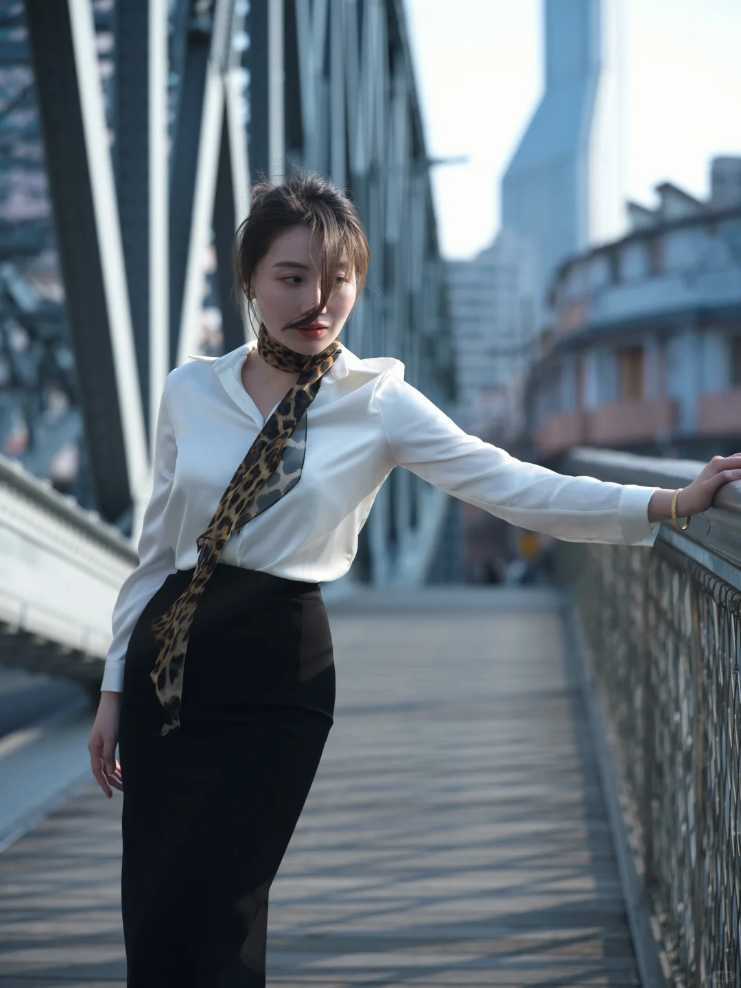 下班路上偶遇的姐姐