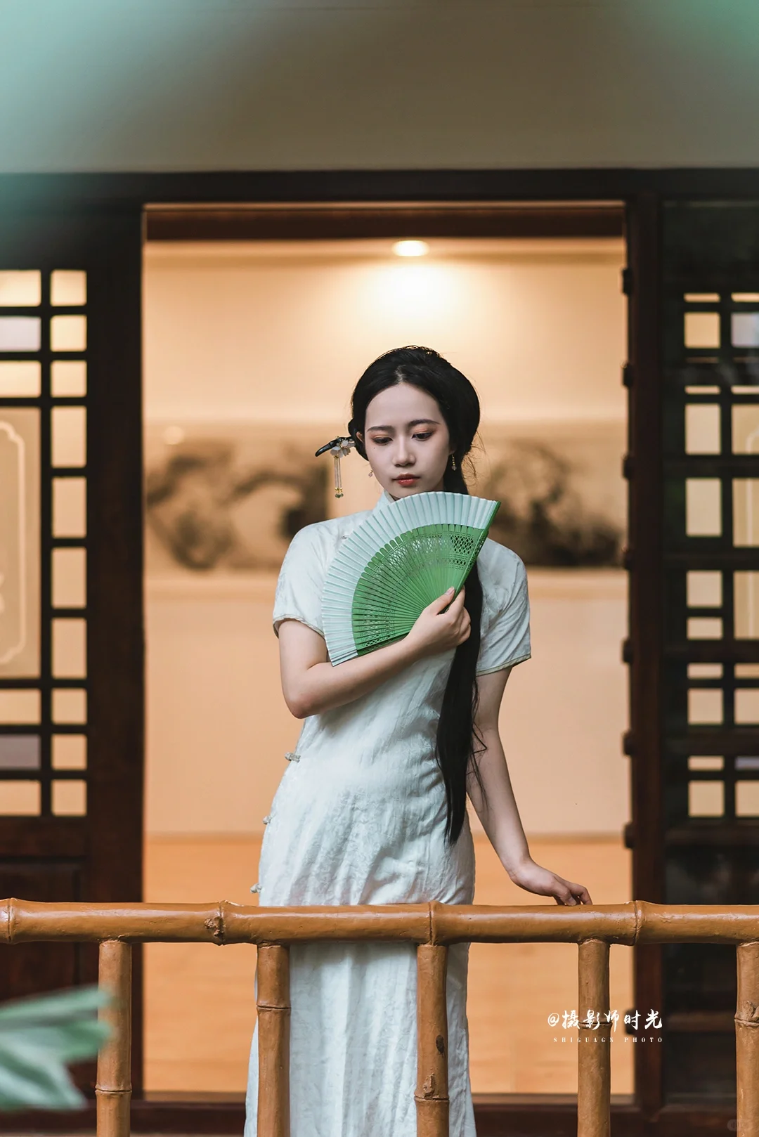 《旗袍》苹芊淑女，婀娜旗袍着身