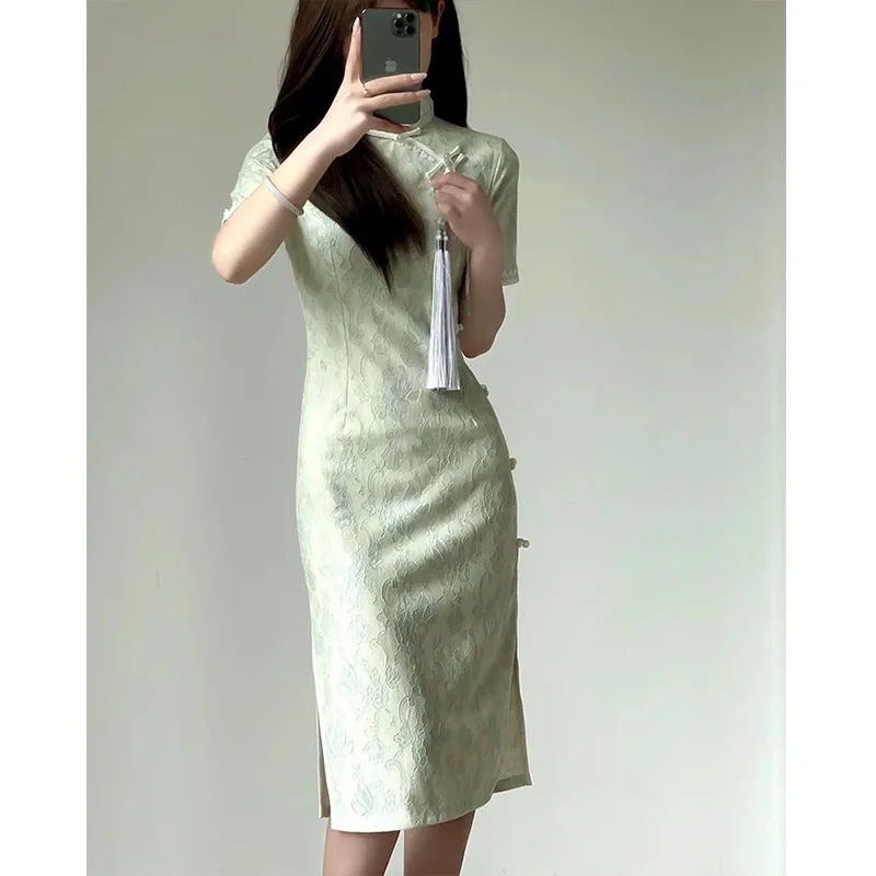 💃小个子也能驾驭的旗袍连衣裙👗