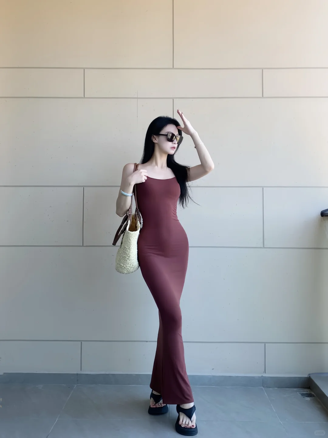 暮色盎然太会了 健身就是为了这一刻….