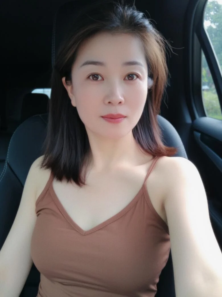 40多岁的阿姨，还算风韵犹存吧