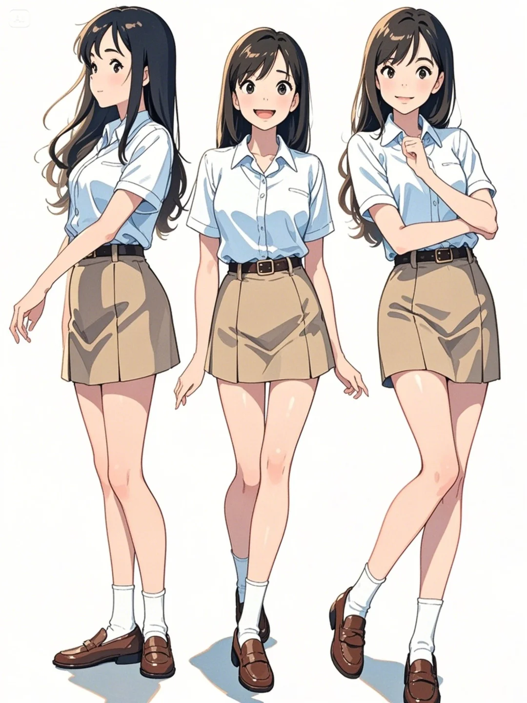 被jk制服少女美到了！
