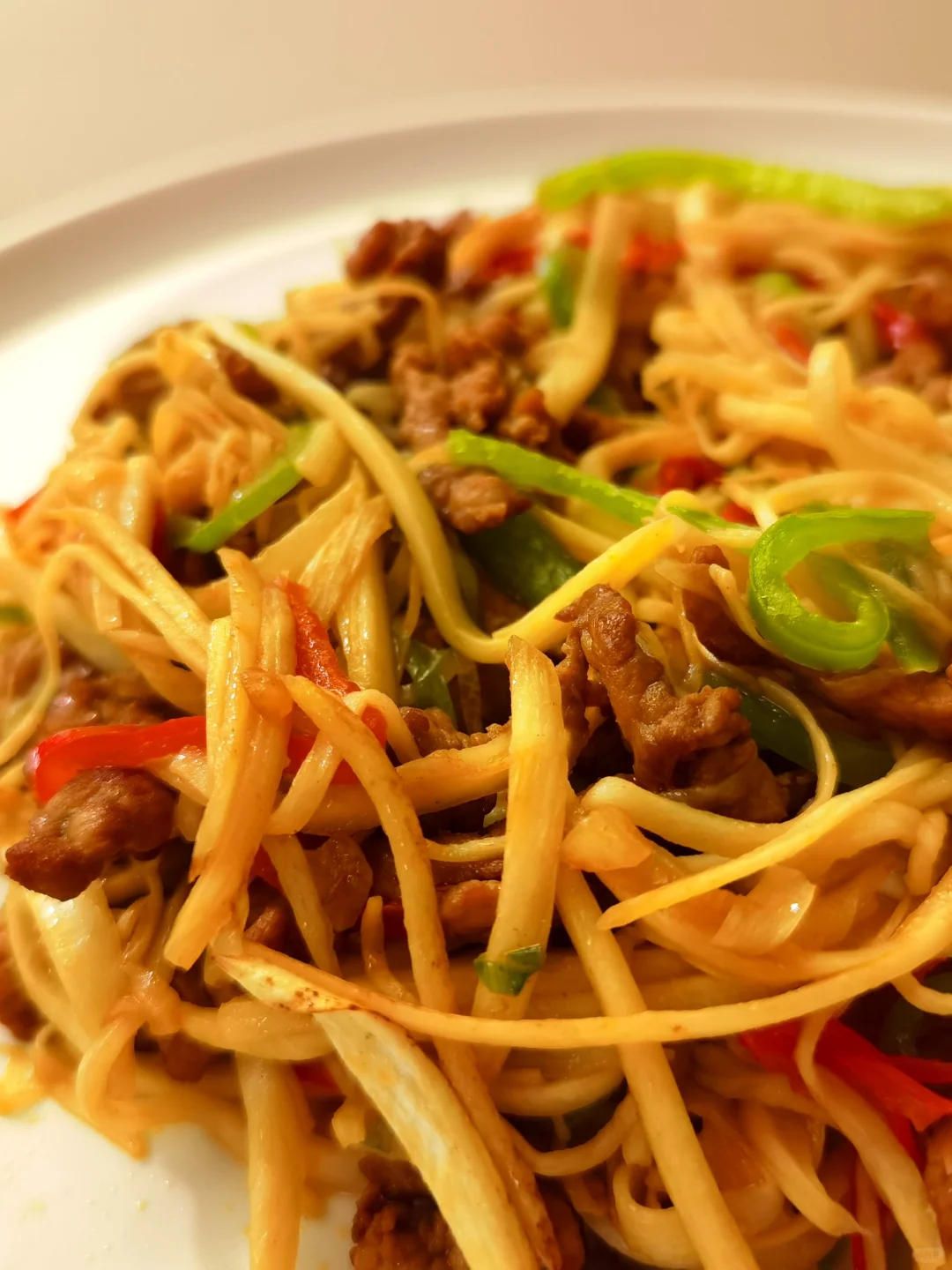 茭白炒肉丝，真的巨巨巨巨巨好吃！