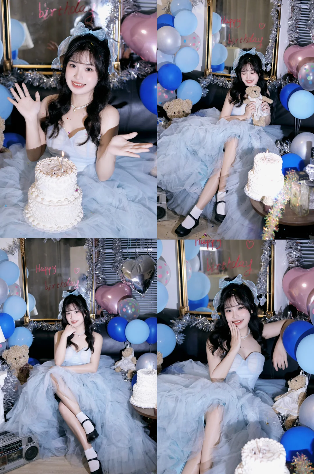 给姐妹们收集了25年最🔥生日写真集，约拍