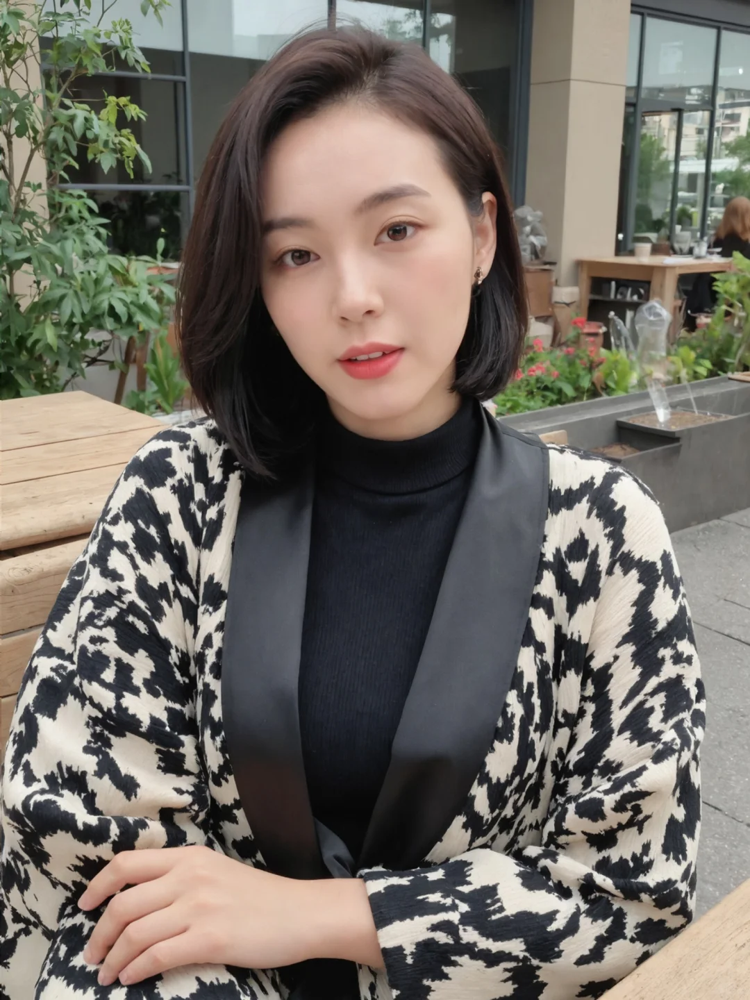 岁月从不败美人，虽然我45岁了