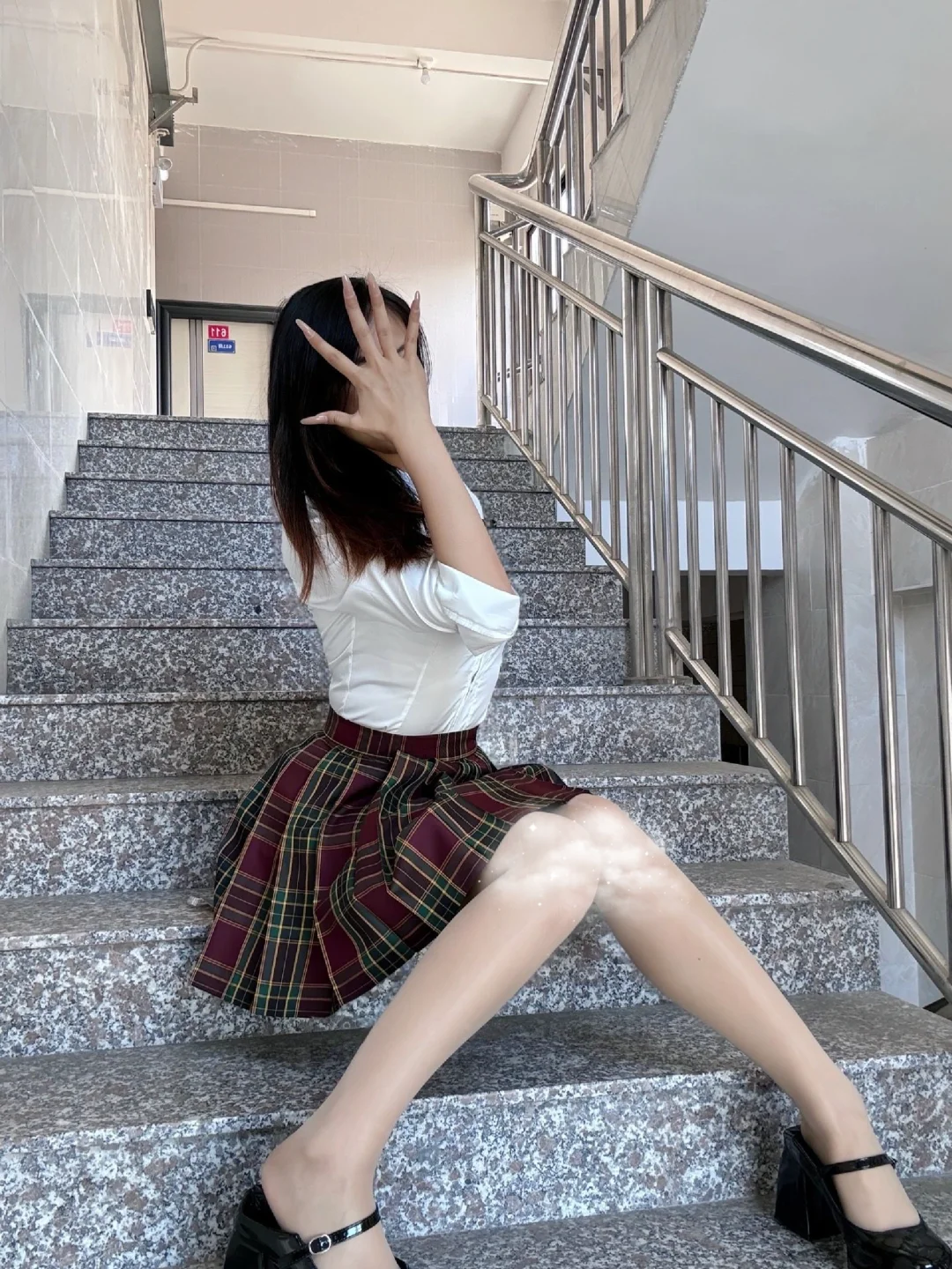 ootd这条美肤袜超nice