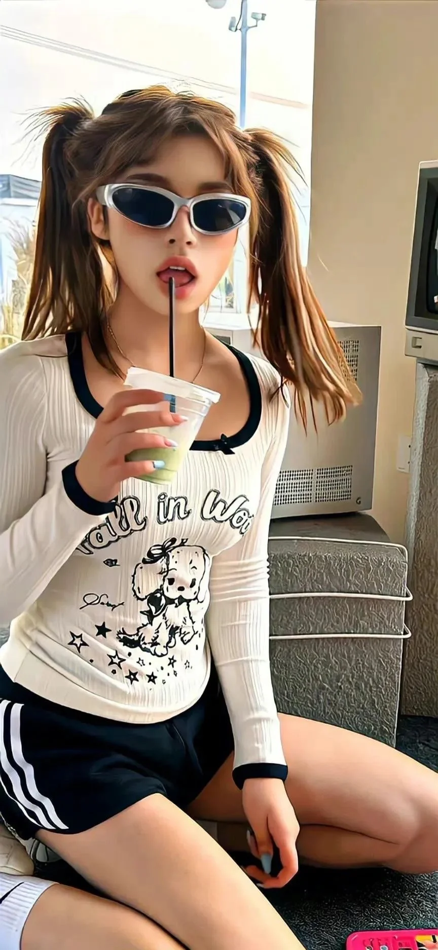辣妹壁纸 | 好看的励志减肥壁纸