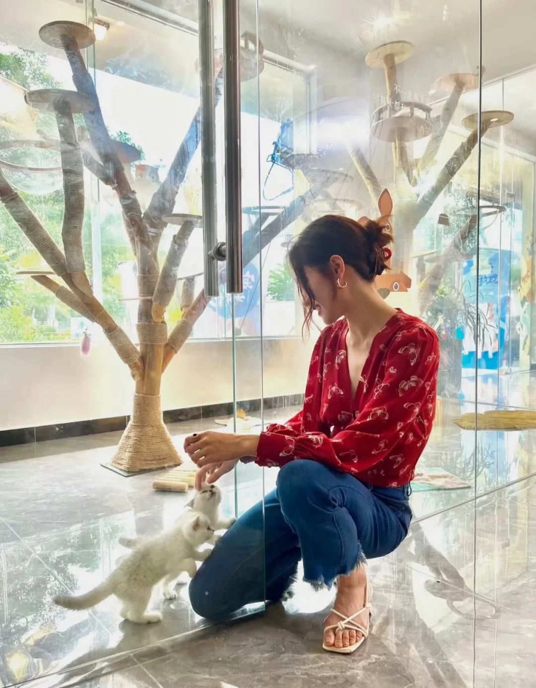 美女风格之想走明艳姐感的都去学钟姐！