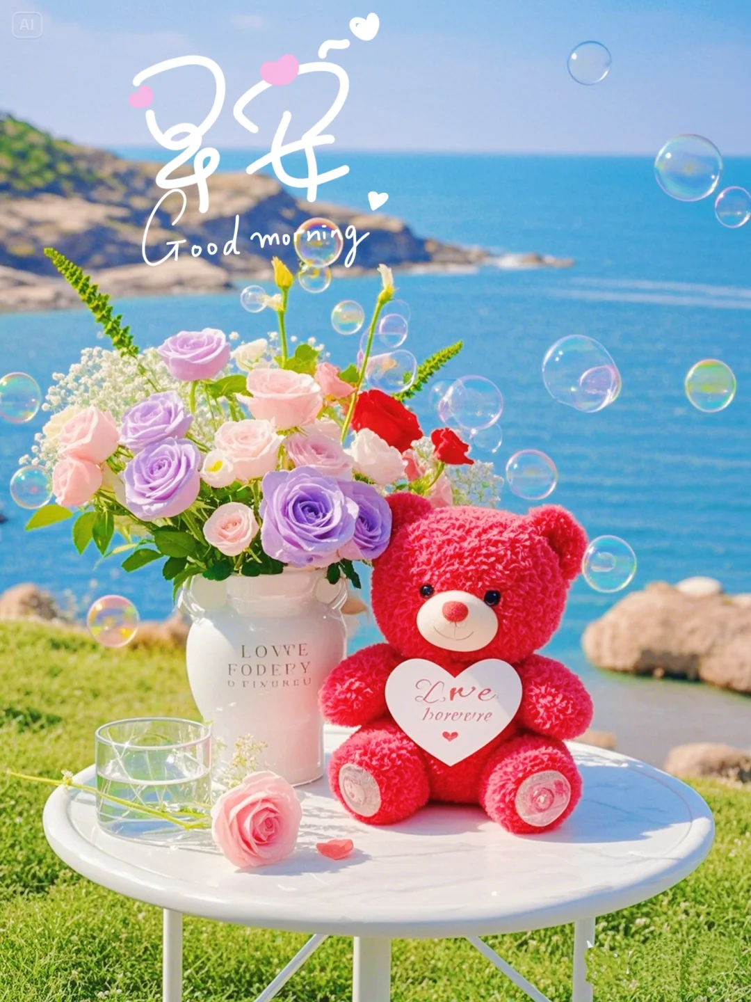 早安海报🌹朋友圈美图分享｜壁纸｜文案