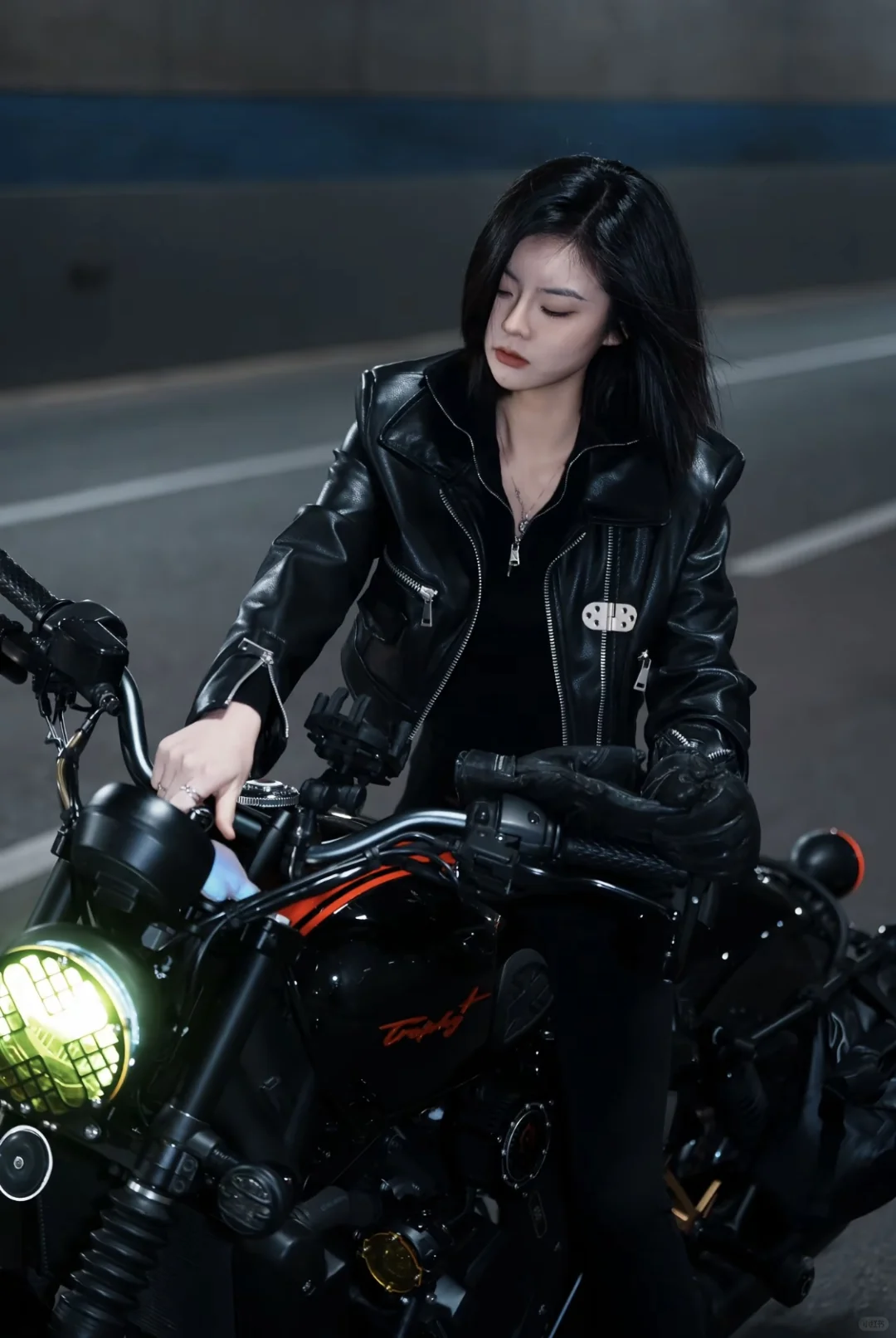 谁说女骑不能帅的！上海机车约拍📷
