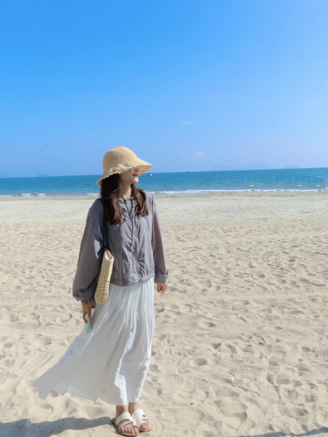 五一出游 海边防晒到位☀️