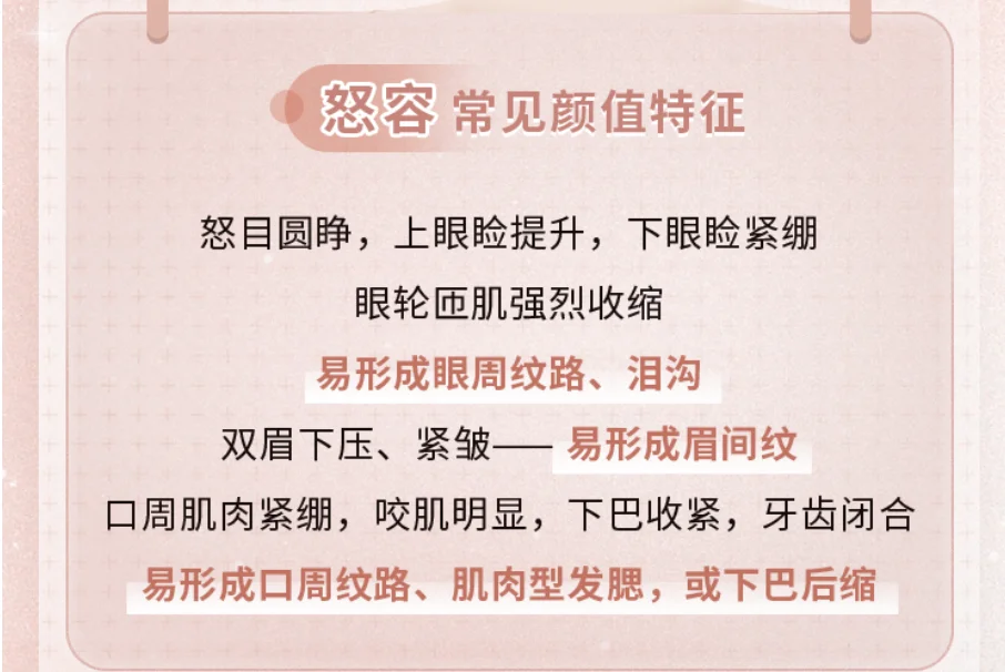 经常怒容，颜值状态会有多大的落差？