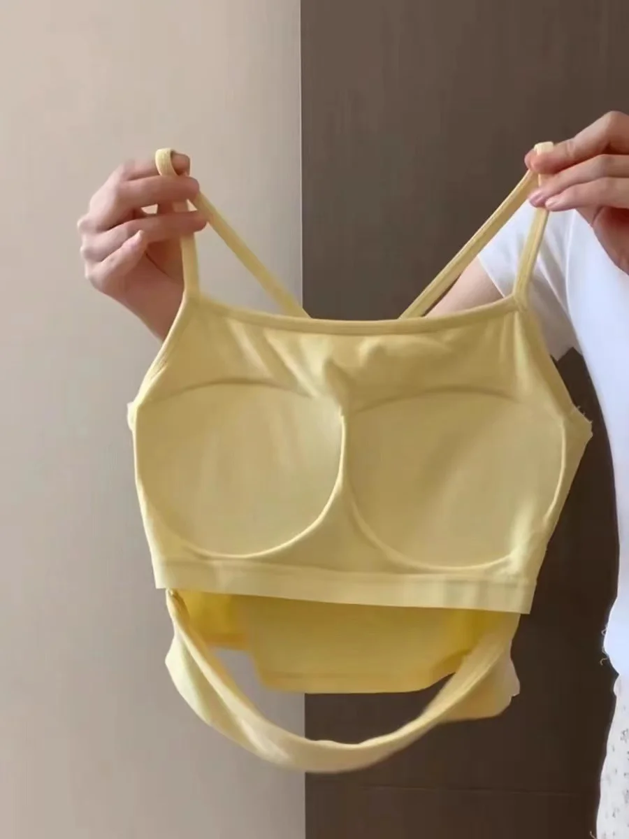 💛夏季必备！纯欲美背小吊带👗