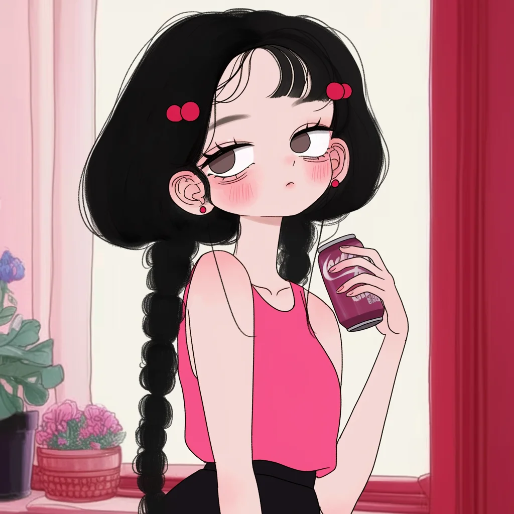夏日头像🎀这个颜色真的好爱！