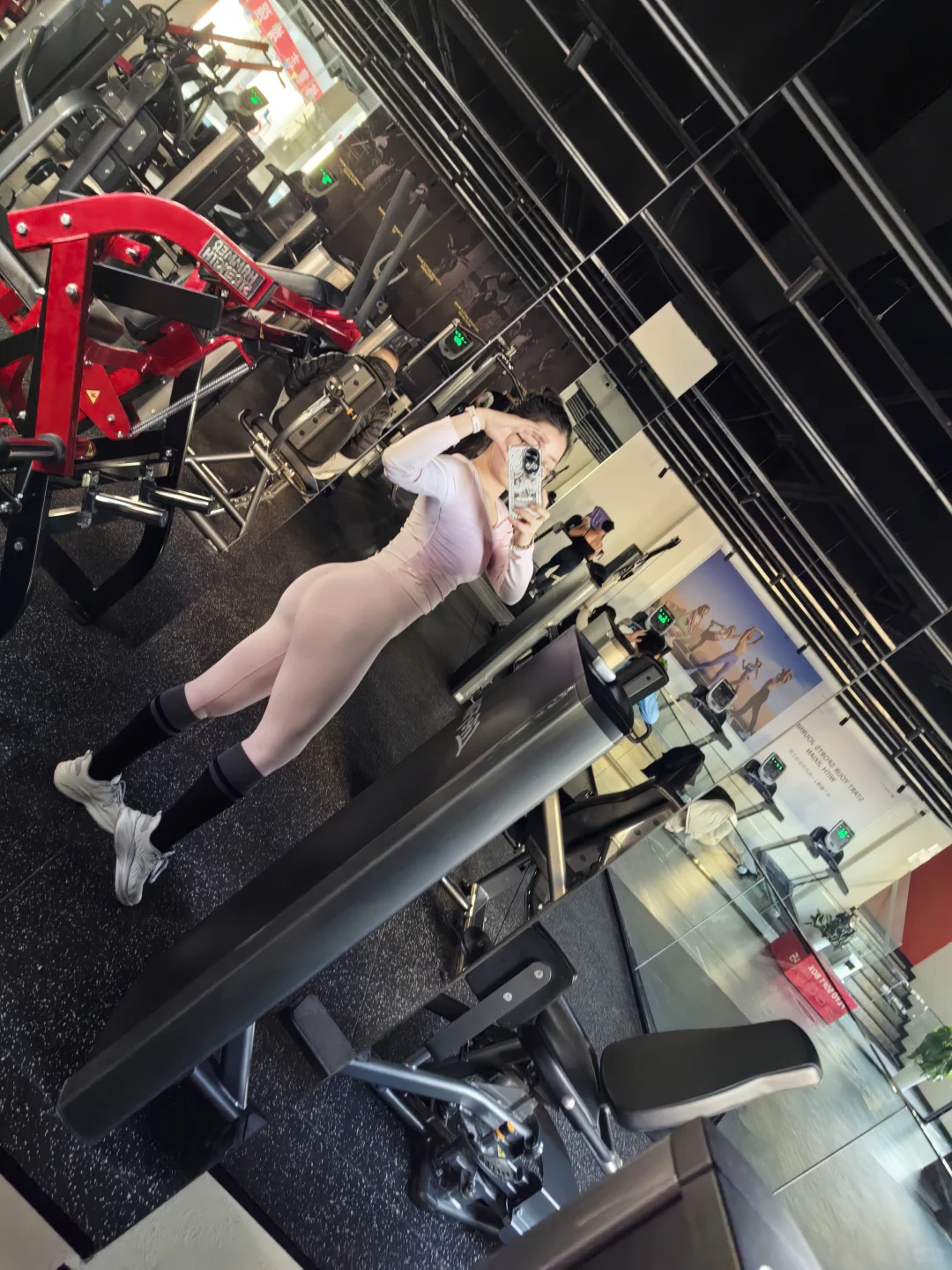 165/57kg女大健身