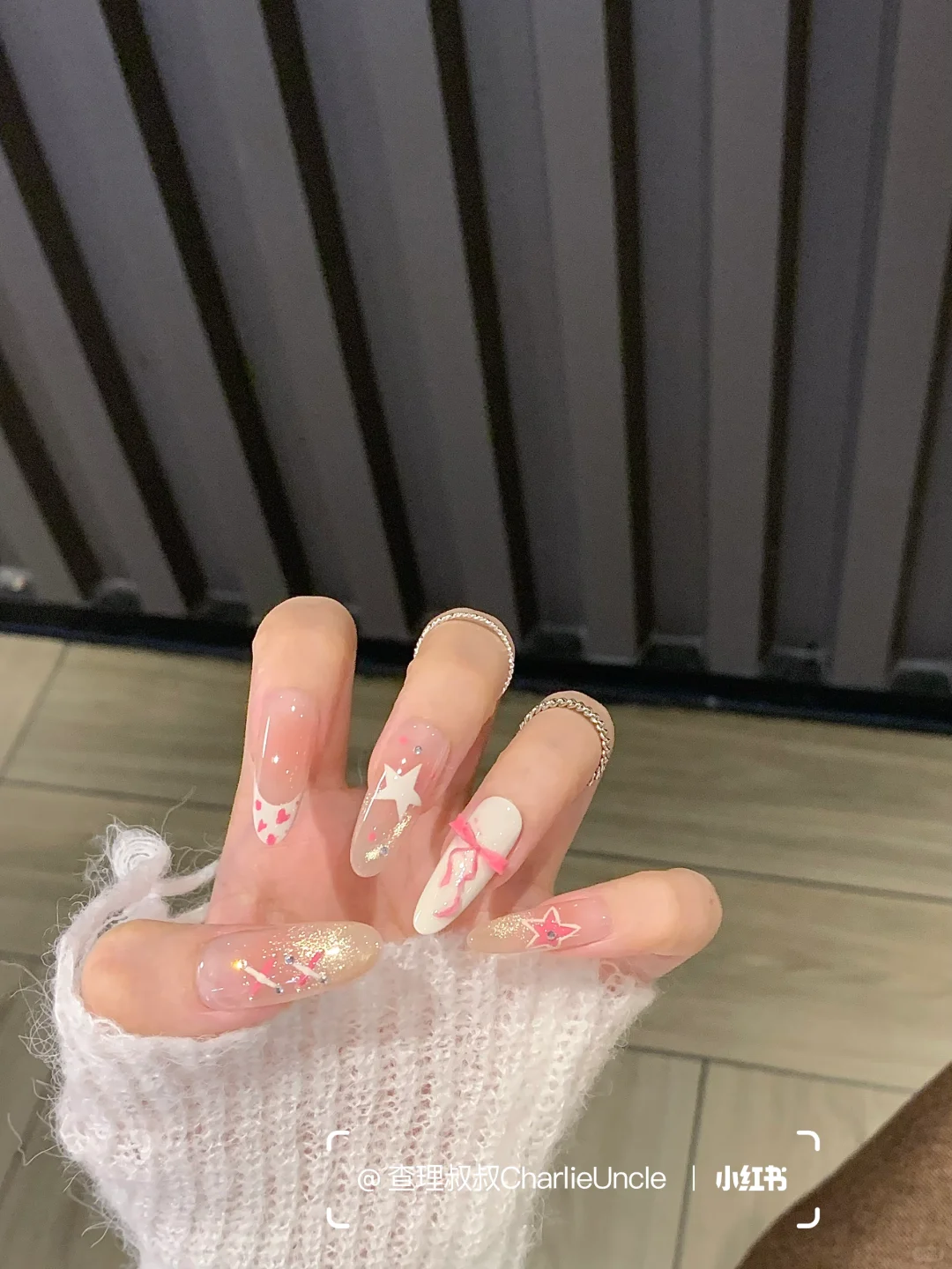 甜辣小豹纹☁️🎀丨春夏美甲