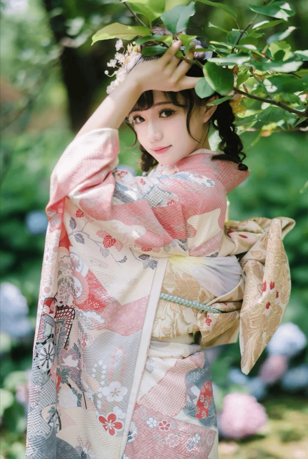 model：花花