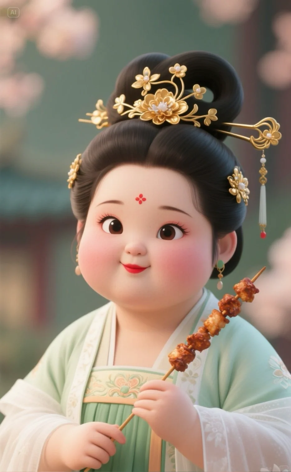 可爱的唐朝女孩来了～