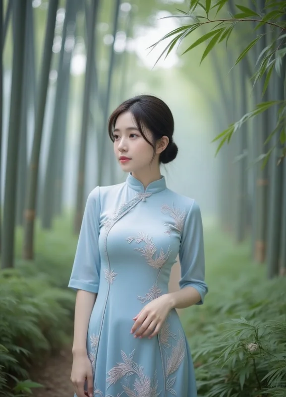 救命，蓝调和古风女孩绝配！
