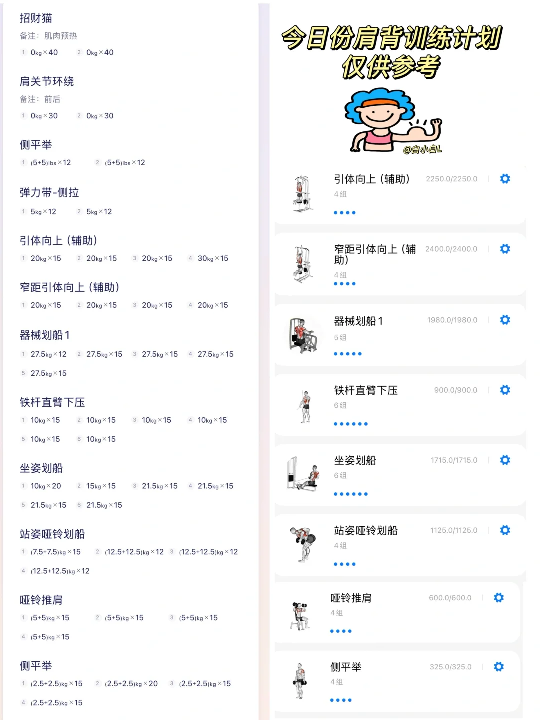 右滑 👉🏿 把我的肩背倒回到没练之前〰️