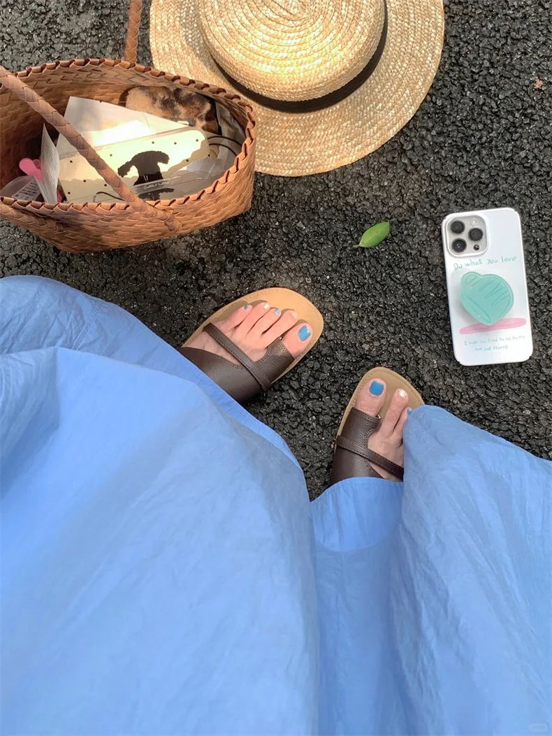 Baby蓝色花苞裙💙小说女主般的氛围感穿搭！