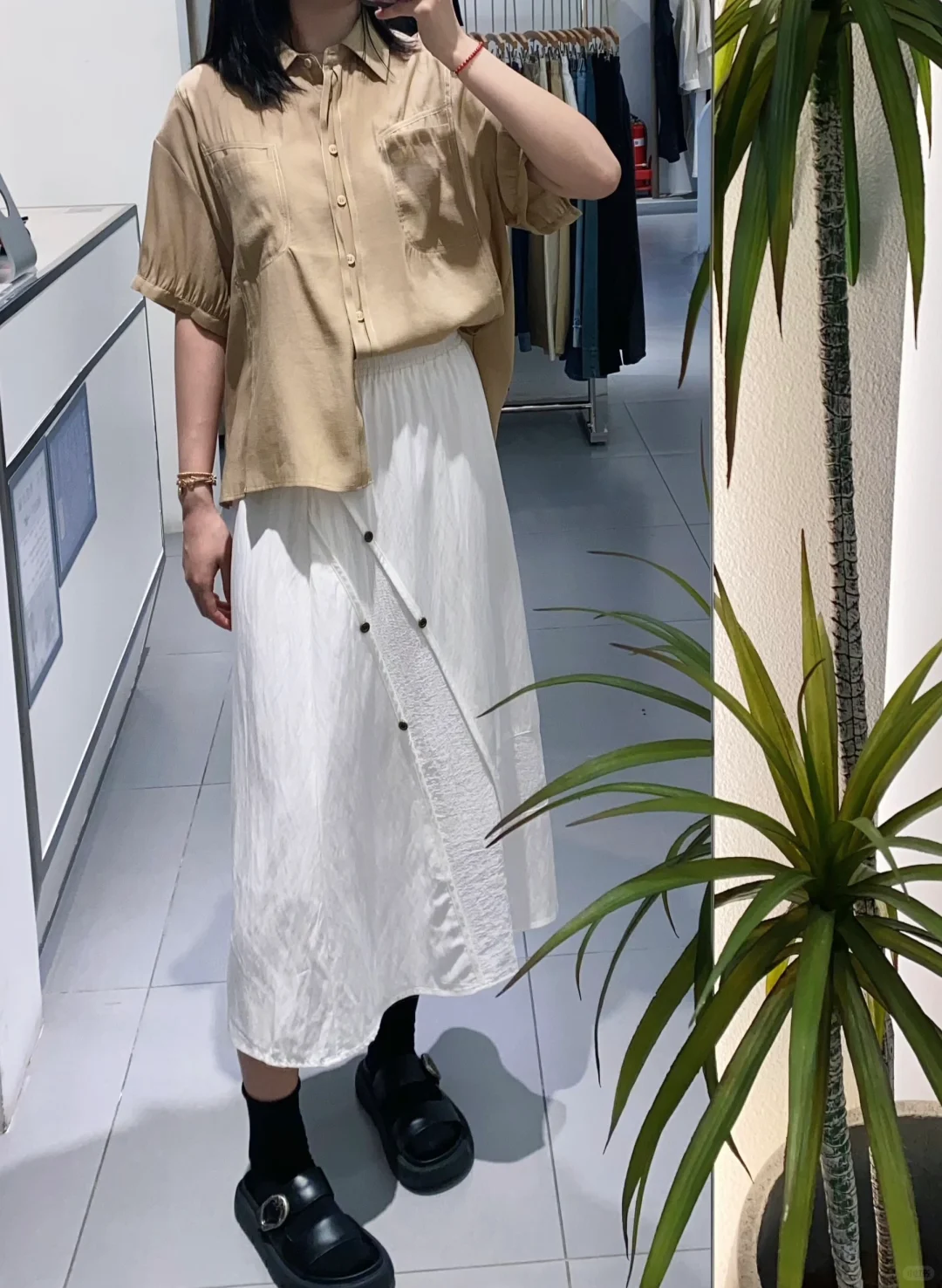 微胖女孩的穿搭分享～
