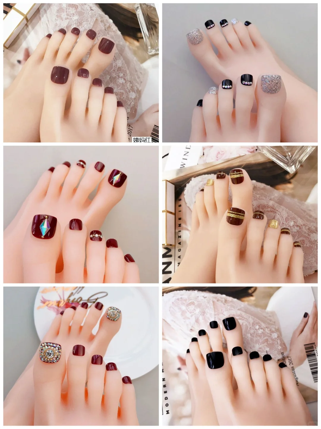 #美甲#仙女脚指甲#超好看的的脚指甲来喽#