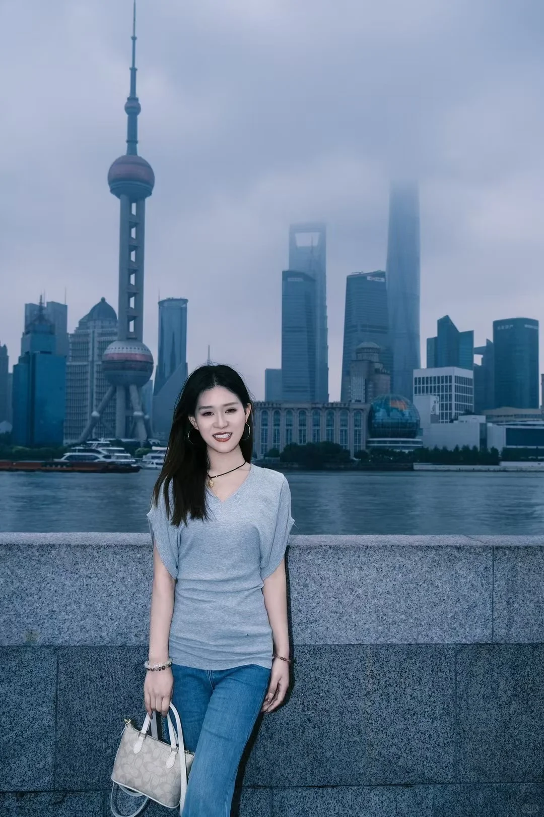上海外滩约拍～9r一张的美照