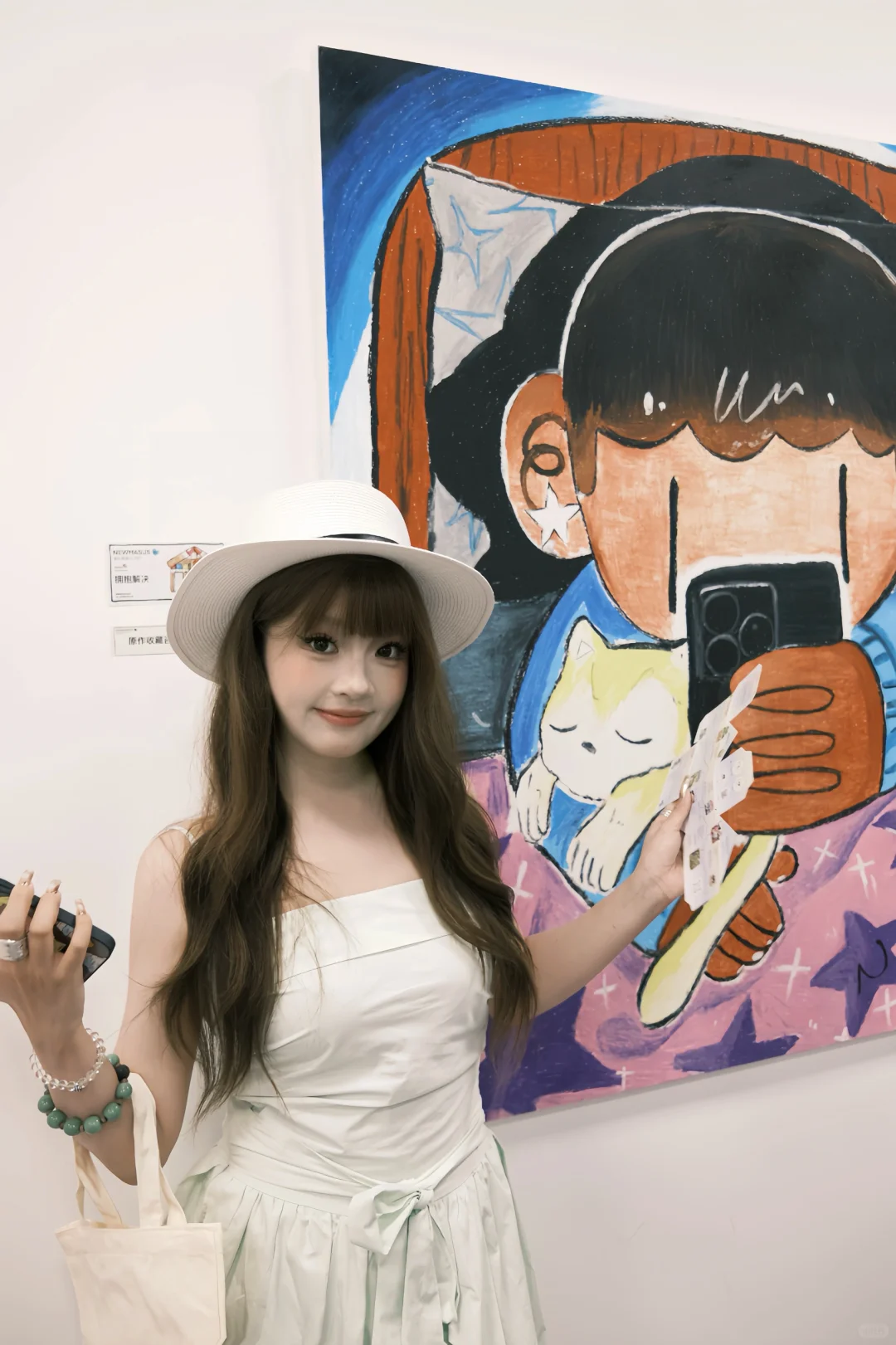 168/120微胖女生看展都给我穿这一条裙裙