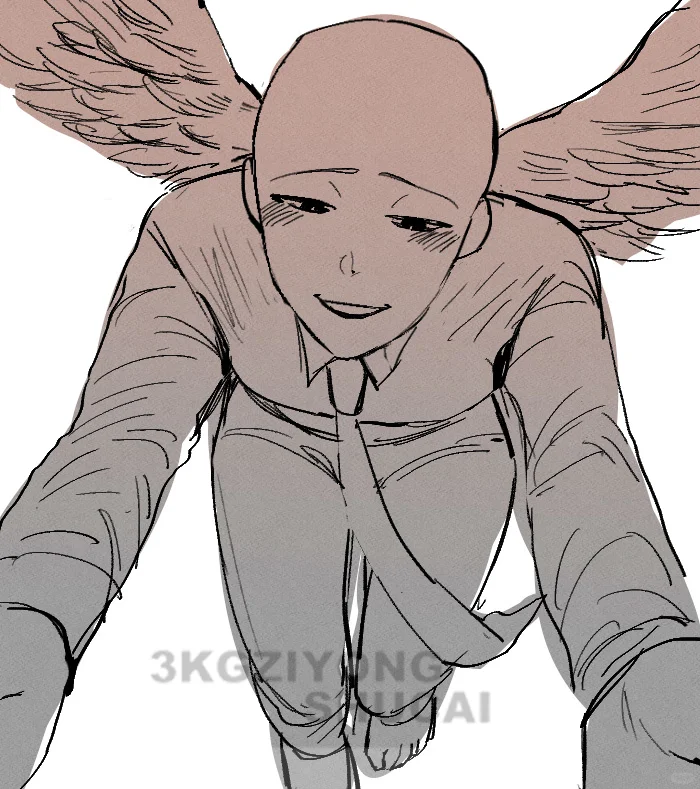 画画素材🕊𓂃 🌥天使的化身