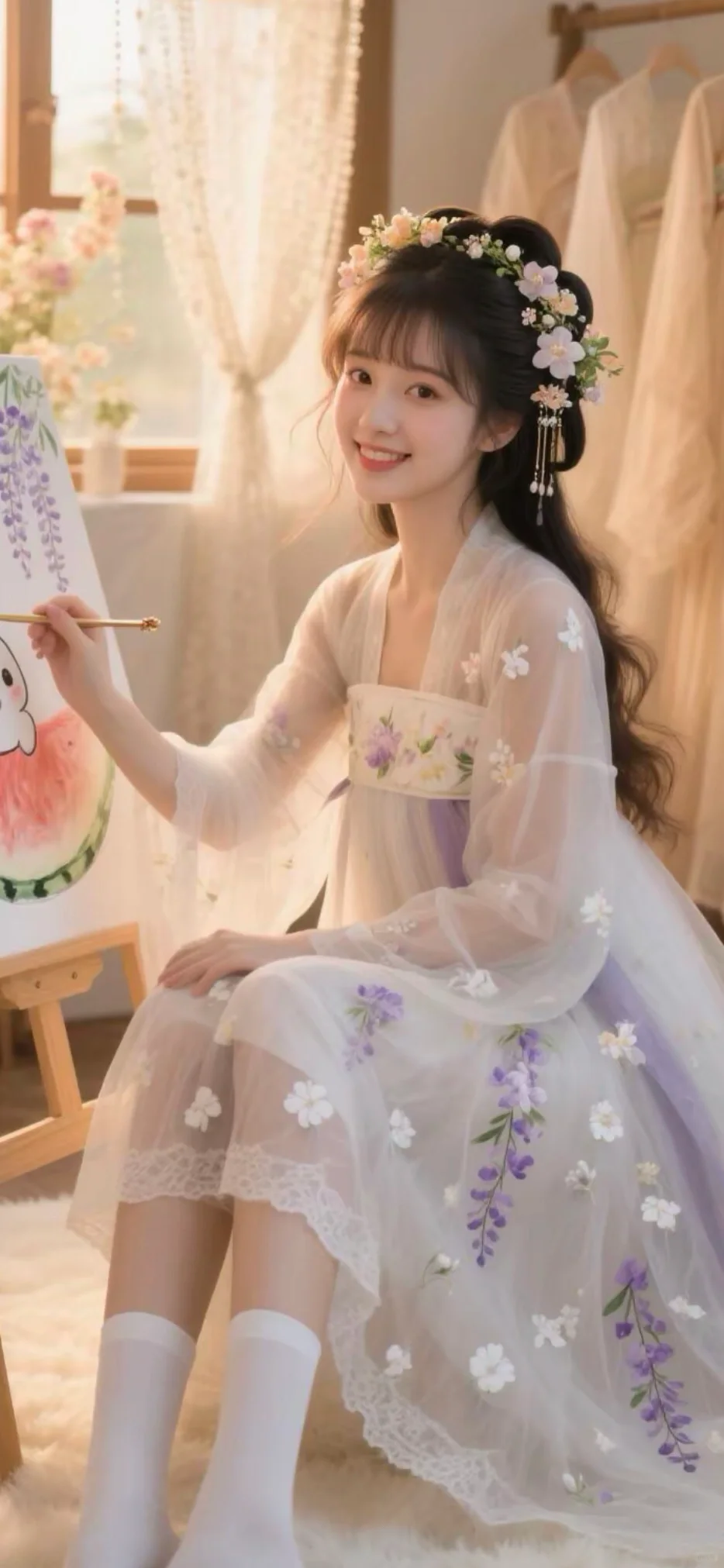 模特一枚 纯欲风 可互动 大持度 摄影师滴滴