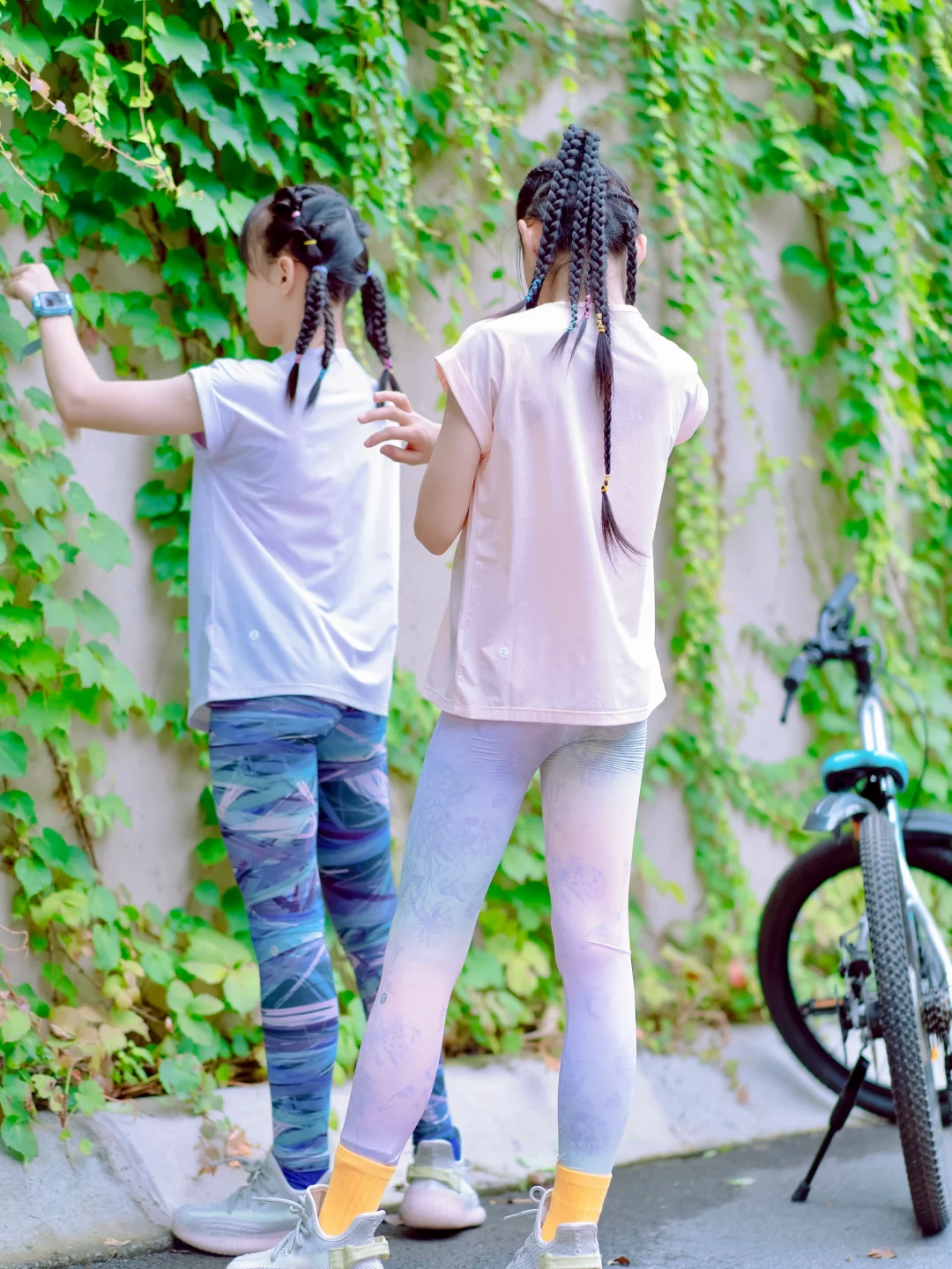 运动女孩的魅力✨姐妹花🌼青春活力无限⚡️