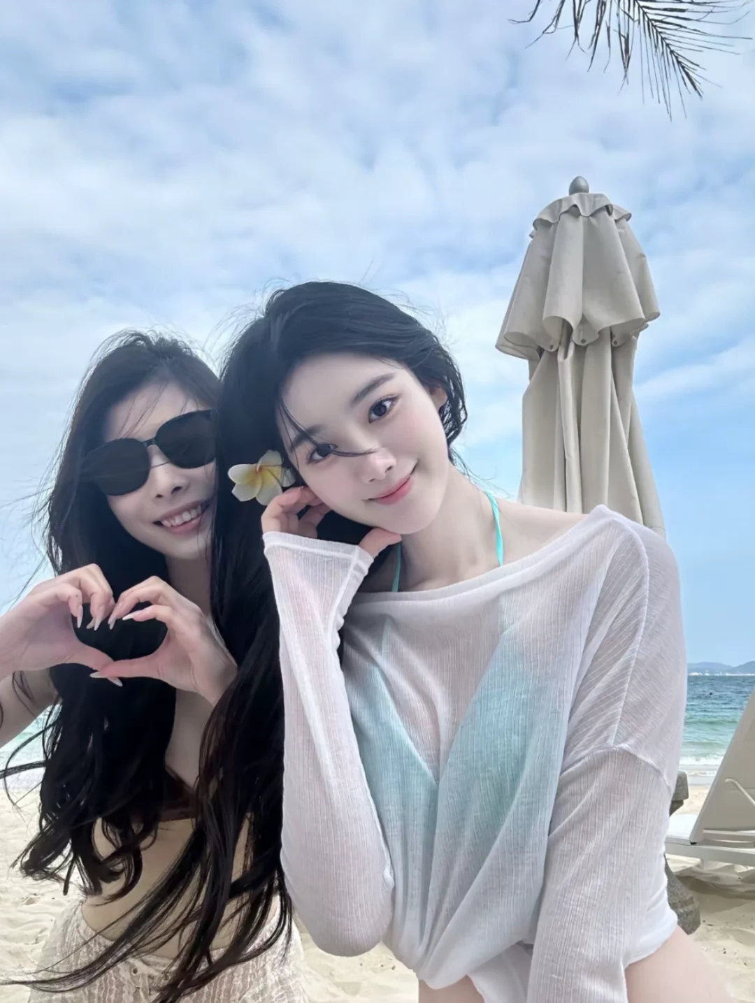 女大姐妹花，新人模特。大持求📹