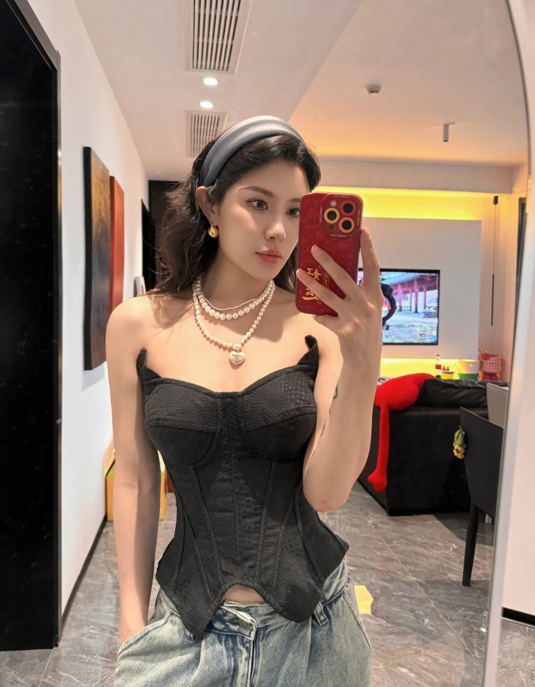 Lanyi胸衣小恶魔留吗