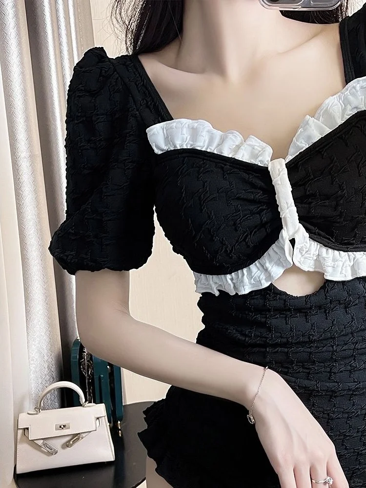 连体泳衣显瘦神器👙