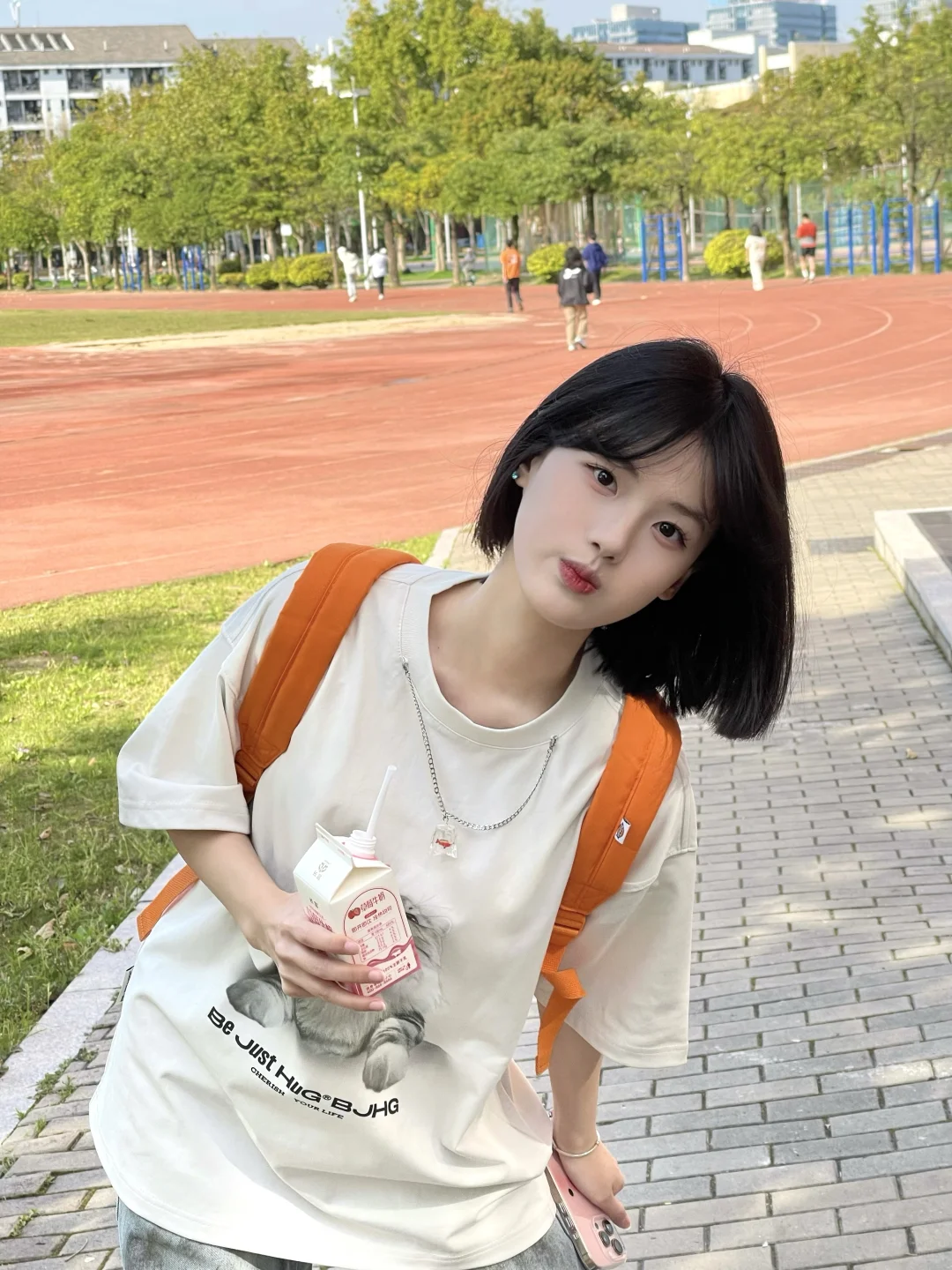 在学校里捕捉春天🫧•͈ᴗ⁃͈★