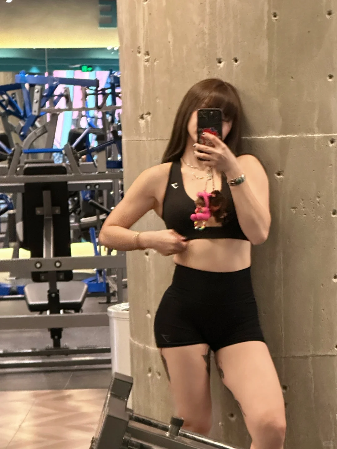 我不管健身的女孩子真的很好看